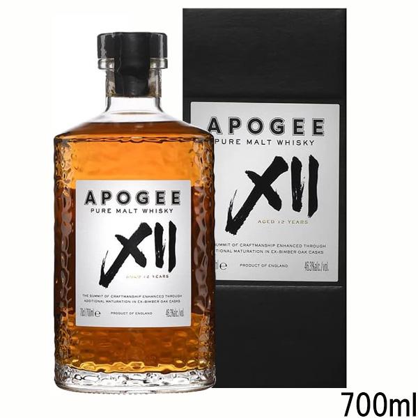 アポジー XII 12年 ピュアモルトウイスキー　46.3度 700ml　【箱入】