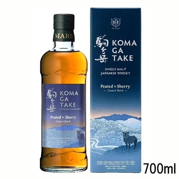 シングルモルト　駒ヶ岳　ピーテッド・シェリー　700ml　50度　箱付