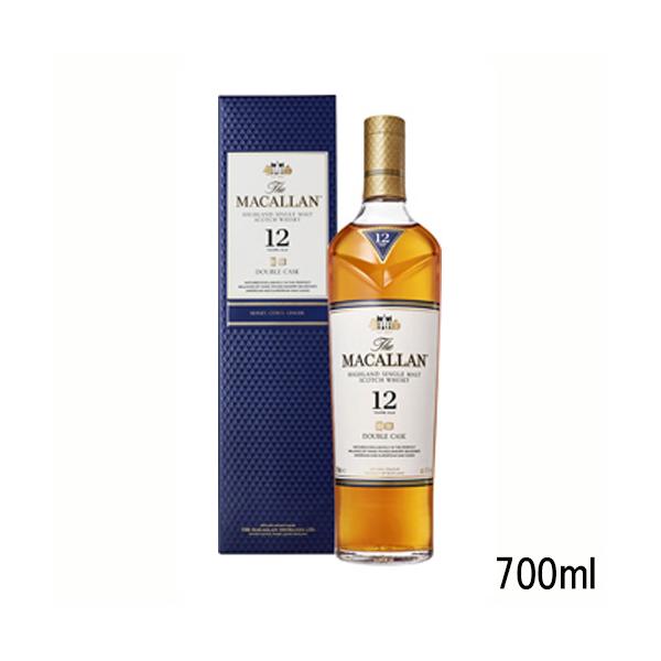 ザ ・マッカラン 12年 ダブルカスク 40度  紙箱付 700ml