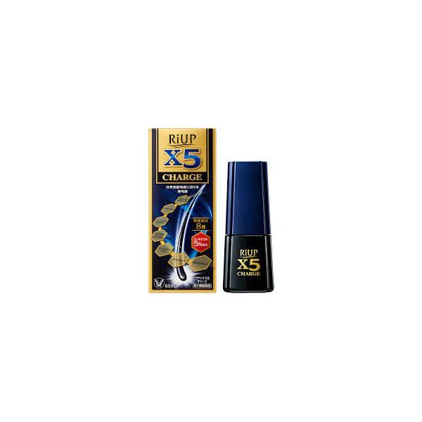 ミノキシジル育毛剤 リアップX5チャージ 60ml 大正製薬【第1類医薬品】【爆買】