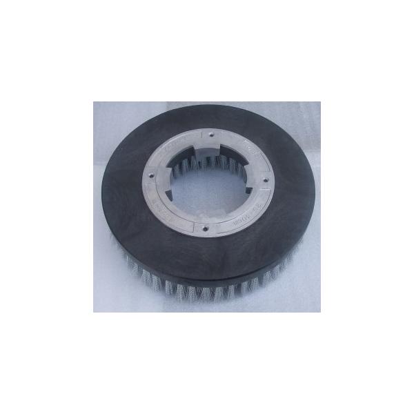 12インチ 通常ポリッシャー用 ワイヤーブラシプレート付き・樹脂台