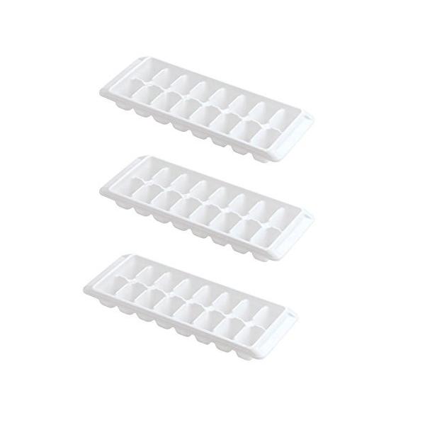 Rubbermaid  Ice Cube Tray 16 cube trays 3 Pack White