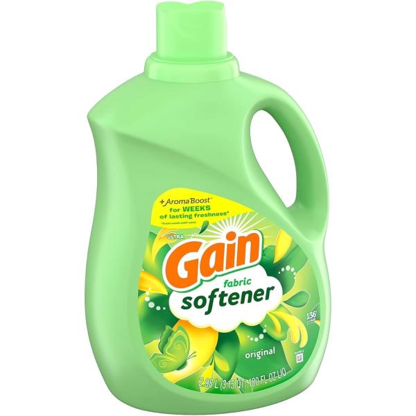 ゲイン 柔軟剤 オリジナル 2980ml 液体 100oz 大容量 濃縮タイプ 衣類 液体柔軟剤 静電気防止 香り長持ち GAIN 送料無料