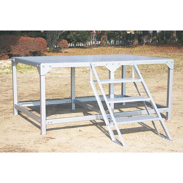 個人宅様への配送が不可の為、お届け先は屋号でお願いいたします。※画像はA-181です。●主材/50角、天板アルミ(その他)スチール●寸法/全幅1.2m×全高0.8m×奥行1.2m　●重さ/84kg　●送料無料　※沖縄・離島は別途費用がかかり...