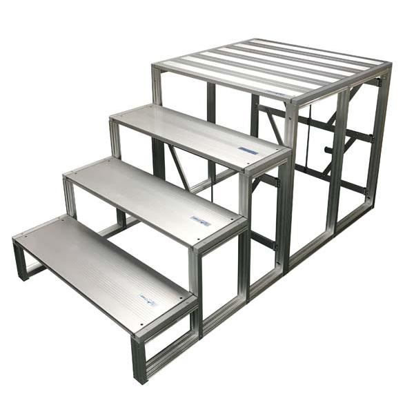 個人宅様への配送が不可の為、お届け先は屋号でお願いいたします。●寸法/幅950mm×奥行1,800mm×高さ800mm●重量/30.6kg　●材質/アルミ●送料無料　※北海道・沖縄・離島は運送の都合上販売不可こちらの商品はお取り寄せ商品にな...