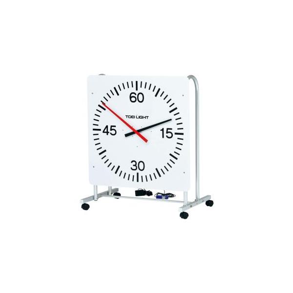 個人宅様への配送が不可の為、お届け先は屋号でお願いいたします。●サイズ/幅90×奥行60×高さ110cm、文字盤発泡塩ビ900×900mm●重さ/10.1kg●材質/主材:アルミ(30mm丸、30mm角パイプ)、樹脂キャスター5cm●日本製...