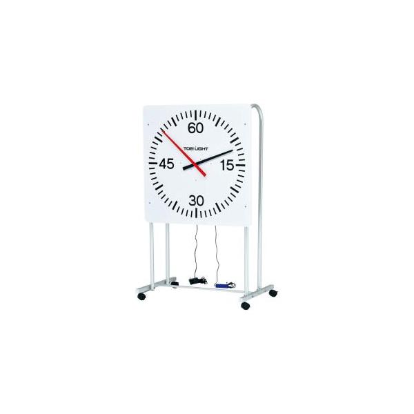 個人宅様への配送が不可の為、お届け先は屋号でお願いいたします。●サイズ/幅90×奥行60×高さ150cm、文字盤発泡塩ビ900×900mm●重さ/10.8kg●材質/主材:アルミ(30mm丸、30mm角パイプ)、樹脂キャスター5cm●日本製...