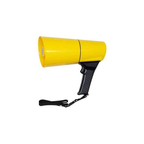 個人宅様への配送が不可の為、お届け先は屋号でお願いいたします。●サイズ/口径109×長さ228mm●重さ/400g●電池持続時間(音声):約13時間●音声通達距離:約160m●日本製●送料無料 ※沖縄・離島は別途送料がかかりますこちらの商品...