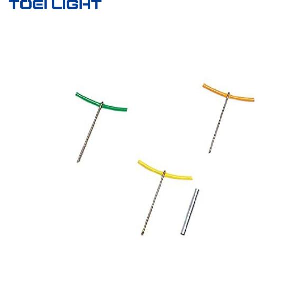 個人宅様への配送が不可の為、お届け先は屋号でお願いいたします。●単位/同色10本1組●サイズ/マーカー:11cm、杭:14.5cm●重さ/約330g/組●材質/マーカー:ゴム、杭:スチール●付属品/打ち込み用杭1本付●日本製●送料/5個まで...