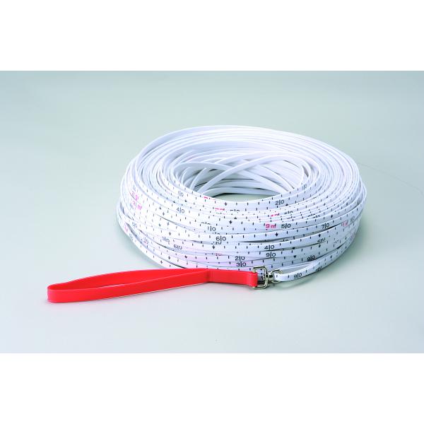 ●幅6mm×長さ100m×厚さ2.2mm ●重量：1.7kg ●材質：テープ グラスファイバー（片面目盛付） ●巻取器別売 ●目盛1cm単位：100mまで測定可能 ●日本製●送料：+ランクこちらの商品はお取り寄せになります。通常時は2〜3日...