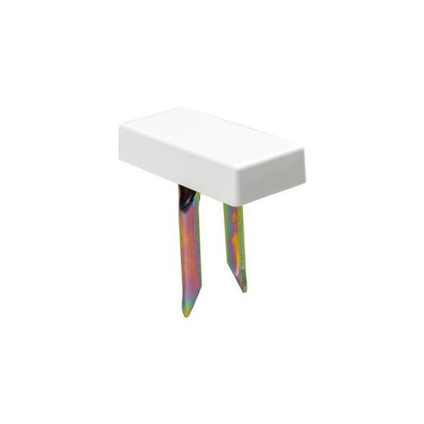 ラインを引く陸上トラックやテニスコートの目印や朝礼など整列時の先頭位置などに有効●本体厚さ：2cm●釘長さ：8.5cm　厚さ：3mm●重量：140ｇ●色：白●材質：ポリエチレン　釘：スチール●送料：+ランクこちらの商品はお取り寄せ商品になり...