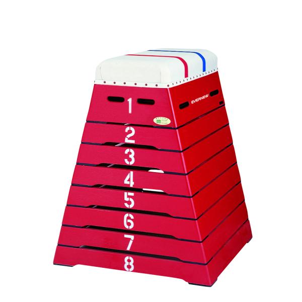 個人宅様への配送が不可の為、お届け先は屋号でお願いいたします。●サイズ=下幅80(上幅35)cm×奥行80cm×高さ100cm●自重=36kg●材質=木製(防虫加工済)●色/赤●ＳＧ仕様品●日本教材備品協会安全基準適合品●全段1cmゴム付●...