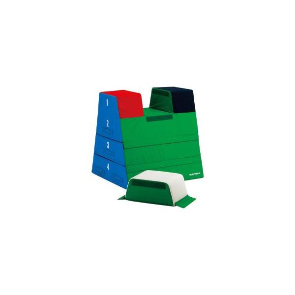 こちらの商品は法人様限定になります。お届け先は屋号でお願いいたします。●サイズ=下幅75cm（上幅35cm）×奥行80cm×高さ80cm●自重=30kg●材質=外被：ターポリン（防炎加工）＋帆布/中身：合成スポンジ●閉脚用とび箱●各段すべり...