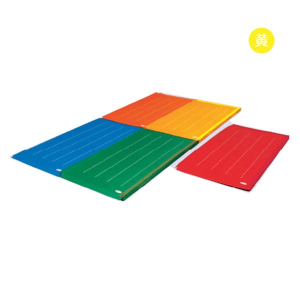 こちら商品は大型商品で個人宅様への配送が不可の為、お届け先は屋号でお願いいたします。●サイズ=長さ120cm×幅60cm×厚さ5cm●自重=3.9kg●材質=外被：再生ポリエステル4号帆布/中身：合成スポンジ●色=黄●ＳＧ仕様品●日本教材備...