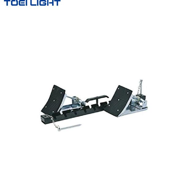 個人宅様への配送が不可の為、お届け先は屋号でお願いいたします。●重さ/3kg●材質/レール:スチール、ブロック:スチール（ラバー張）●角度無段階調節式●平行連結式●取手付●付属品/全天候型トラック用ピン付●日本製●送料無料 ※沖縄・離島は別...