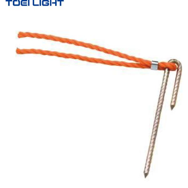 個人宅様への配送が不可の為、お届け先は屋号でお願いいたします。●単位/同色10本1組●サイズ/マーカー:6mm×15cm、杭:6mm×15cm●重さ/約510g/組●材質/マーカー:ポリエチレン、杭:スチール（ウェーブ加工）●日本製●送料/...