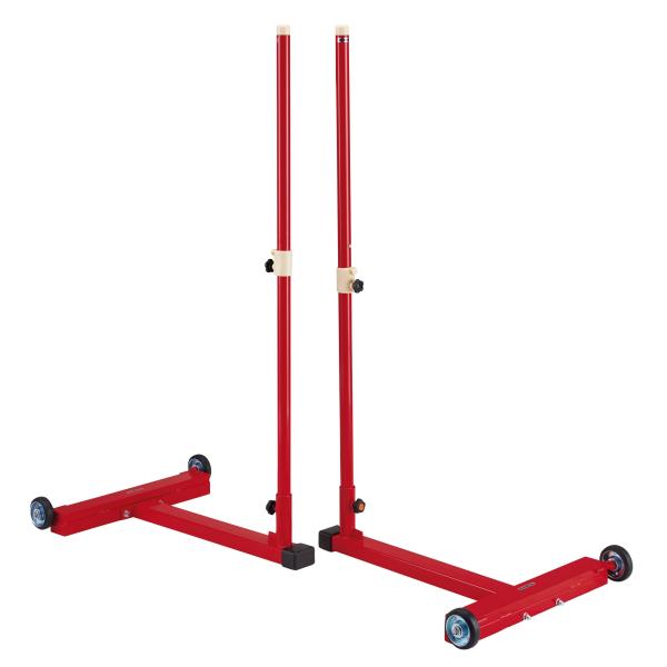 個人宅様への配送が不可の為、お届け先は屋号でお願いいたします。大型タイヤで移動らくらくです。●サイズ：幅68cmx奥69cmx高155cm（支柱径40mmΦ）●重さ：37kg（組）●素材：スチール40mmΦ●100mmΦタイヤ●両側スライド...