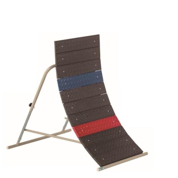 こちらの商品は法人様限定になります。お届け先は屋号でお願い申し上げます。●幅９１ｃｍ×長さ１２１ｃｍ×高さ１０５〜１１８ｃｍ(板寸法：幅６０ｃｍ×１２ｃｍ×厚さ２.５ｃｍ)●角度５段調節式●重量：２７ｋｇ●主材３２ｍｍスチール丸パイプ●スロ...