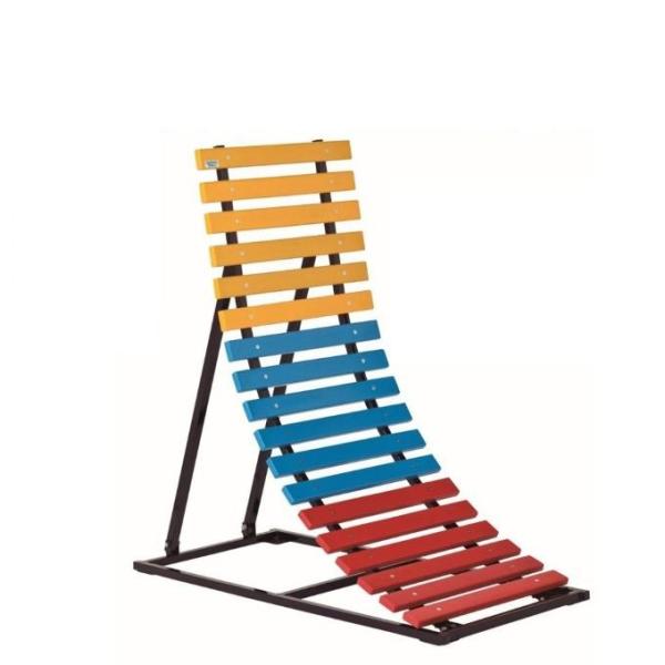 こちらの商品は法人様限定になります。お届け先は屋号でお願い申し上げます。●幅６０ｃｍ×長さ１６０ｃｍ×高さ１４０ｃｍ(板寸法：幅６０ｃｍ×６ｃｍ×厚さ２ｃｍ)●角度固定式●重量：３０ｋｇ●主材２５ｍｍスチール角パイプ●スロープ部：ラワン板張...