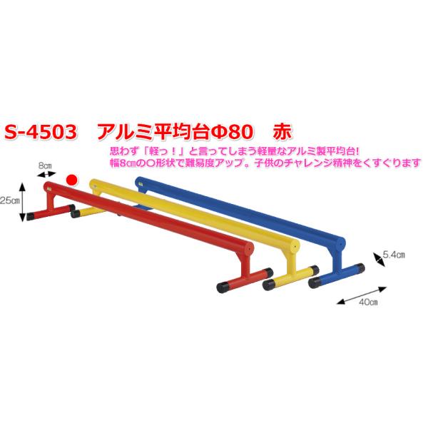 こちらの商品は法人様限定になります。お届け先は屋号でお願い申し上げます。指で掴む感覚を得られます●高さ 25cm×幅 40cm×長さ 200cm●重量 5.1kg●アルミ製焼付塗装●耐荷重 80kg●色=赤●送料：Eランクこちらの商品は受注...