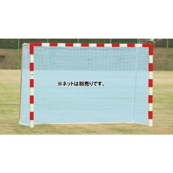 (送料別)(個人宅配送不可)(三和体育)　ハンドボール　アルミハンドボールゴール　屋外用(普及タイプ)　2台1組ネット別売　Ｓ-4820