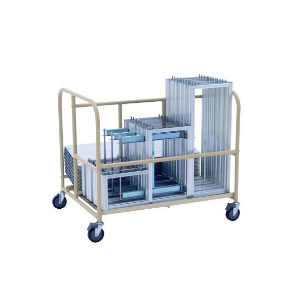 ●幅９８ｃｍ×奥行７６ｃｍ×高さ８６ｃｍ●重量：１８ｋｇ●スチール紛体塗装●組立式●３段５連まで収納可●送料：別途見積こちらの商品は受注生産品になります。納期は後日ご連絡させて頂きます。