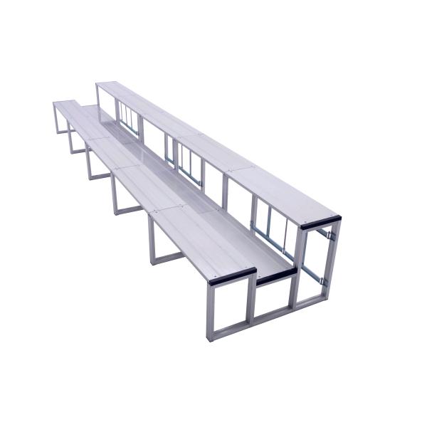 ●幅４５５ｃｍ×奥行９０ｃｍ×高さ６０ｃｍ●重量：６５ｋｇ●前列２段型枠３台、段板(幅９０ｃｍ×高さ２ｃｍ×奥行３０ｃｍ)１５枚、エンドキャップ６本●組立工具不要●送料：別途見積こちらの商品は受注生産品になります。納期は後日改めてご連絡いた...