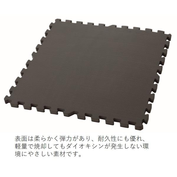 (送料別)(三和体育)ジョイントマットＤＸ(裏面スベリ止付)　1枚　S-8421