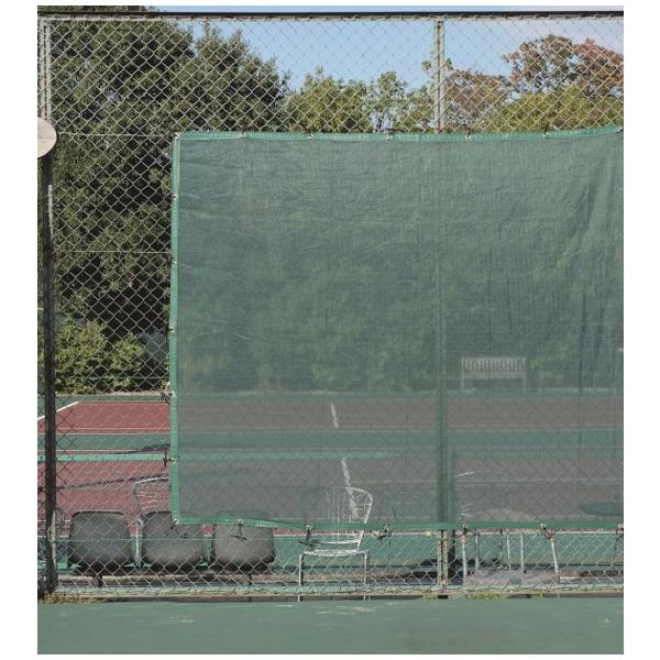 強風・砂嵐・虫対策、その他目隠しとしてもご利用ください。＜タイプ＞ｍ売り●高さ２ｍ●重量6００ｇ●ポリエチレン製●全周ターポリン補強加工●充実率７０％●ハトメ縦３０ｃｍ、横４０ｃｍ間隔●取付ヒモ付●送料：別途見積