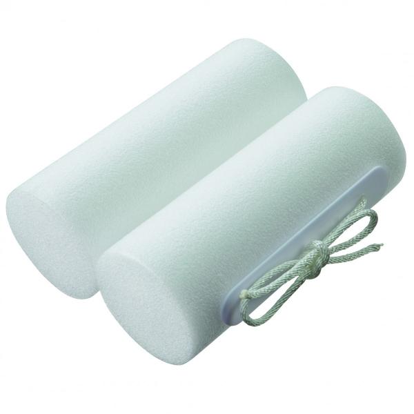 ※この商品は送料別となりますのでご注意ください。　ご注文後に送料を追加させていただきますので予めご了承ください。●φ７５×２０ｃｍ×２連●重量：７５ｇ●発泡ポリエチレン●浮力２．５ｋｇ●送料別途見積※個人宅には配送できません。ご了承ください。