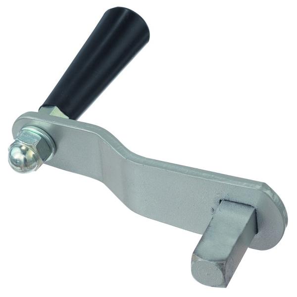 ●本体スチール製(塗装仕上)　握り：樹脂製回転式●重量０．２ｋｇ●１２ｍｍ角●送料：２０個までＡクラス