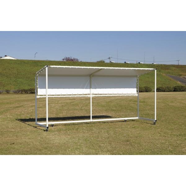 (代引き・個人宅・北海道・沖縄への配送不可)三和体育 シェルターイドウシキ ベッ 学校機器 テント (s9318) 送料別)(個人宅配送不可)(三和体育) シェルター移動式 S-9318 : 喜共