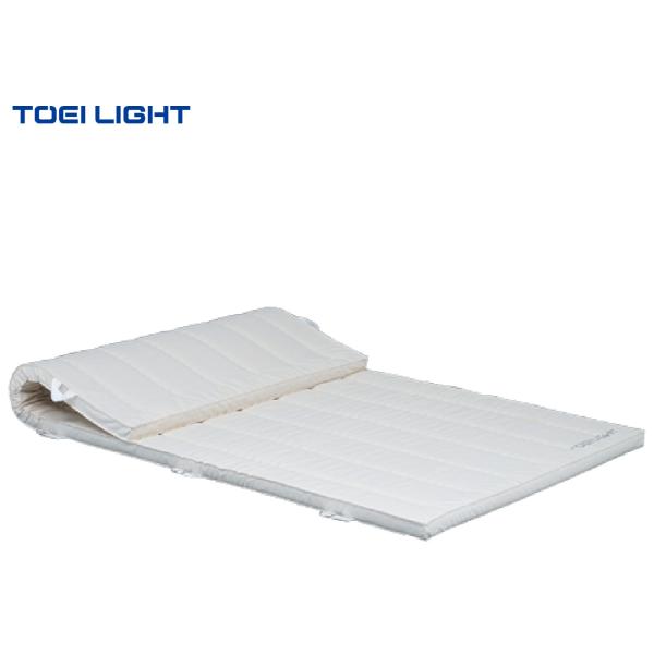 (個人宅配送不可) (送料無料) 90×180×5cm トーエイライト TOEILIGHT 合成スポンジマット 5cm厚 9号帆布 受注生産品 T2457 T-2457
