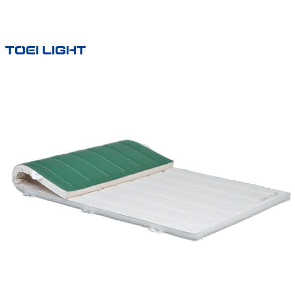 (個人宅配送不可) (送料無料) 90×180×5cm トーエイライト TOEILIGHT 合成スポンジマット 5cm厚 9号帆布 すべり止め付 受注生産品 T2468 T-2468