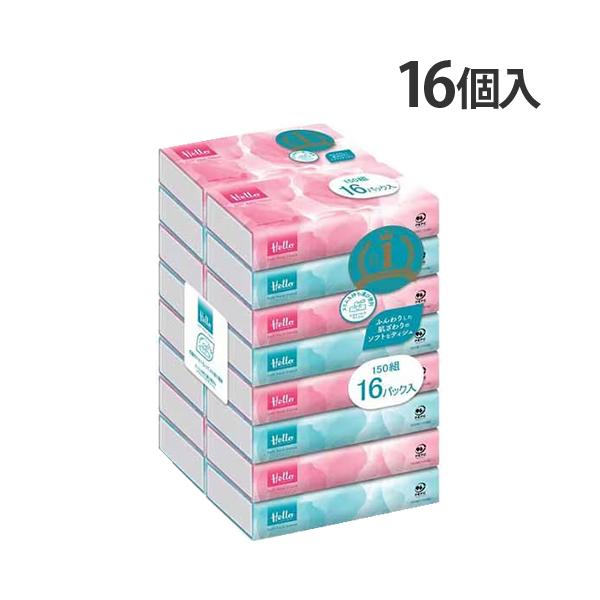 ソフトでやさしい肌ざわりのティッシュ。購入単位：1パック配送種別：在庫品Yahoo 通販 4582699252152 1M9598 ユニバーサル・ペーパー ユニバーサルペーパー ユニバーサル ハロー はろー HELLO Hello ソフトパ...