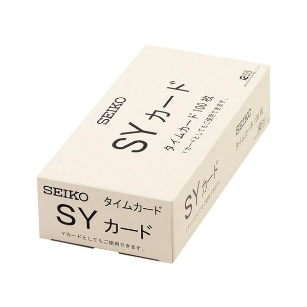 セイコープレシジョン タイムカード SYカード 100枚入 セイコー SEIKO