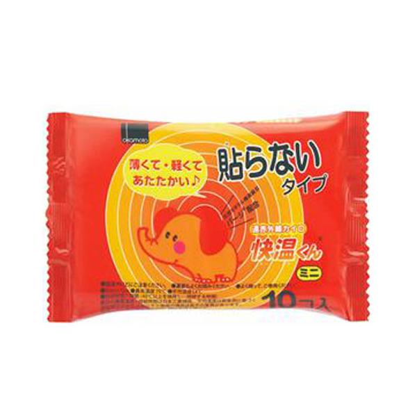 遠赤外線の力で、カイロの暖かさが身体全体にじんわりと伝わる！購入単位：1個配送種別：在庫品Yahoo 通販 4547691670359 FP0984 オカモト OKAMOTO 快温くん 快温君 快温 かいおんくん かいおん 貼らないカイロ ...