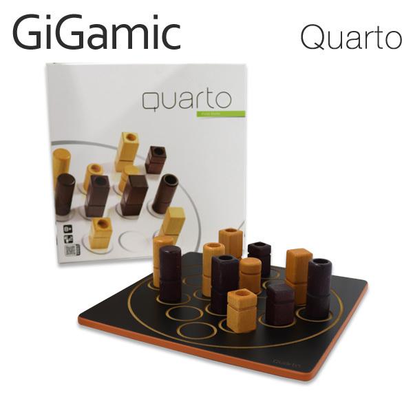 Gigamic ギガミック QARTO クアルト GCQA-MLV パズル ボードゲーム 木製パズル 木製ゲーム 脳トレ 知育玩具 ゲーム 子ども