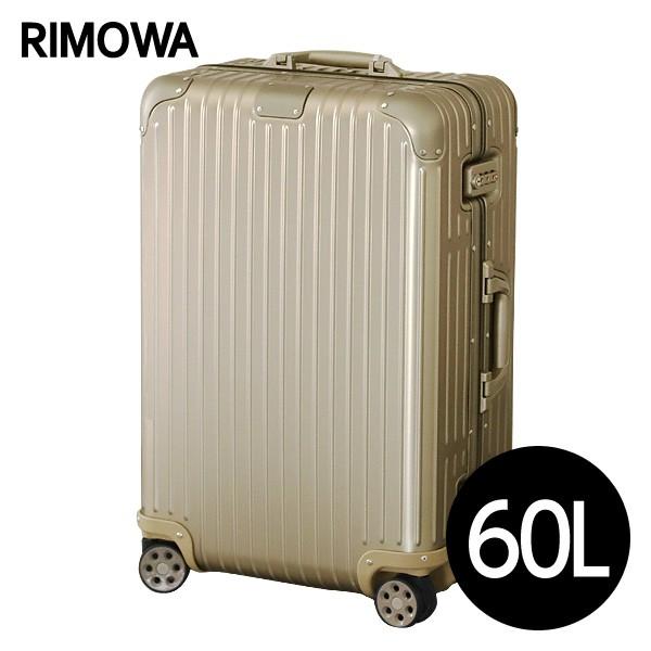 リモワ RIMOWA オリジナル チェックインM 60L チタニウム ORIGINAL Check-In M スーツケース  925.63.03.4『送料無料（一部地域除く）』