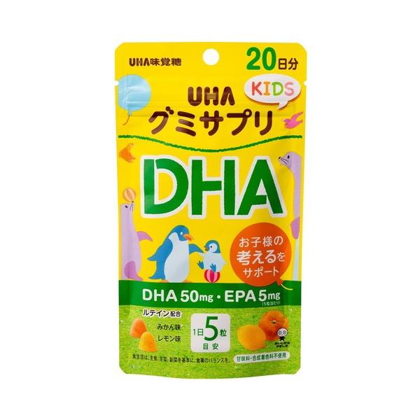 他サイト： UHA味覚糖 グミサプリKIDS DHA 20日分の商品画像