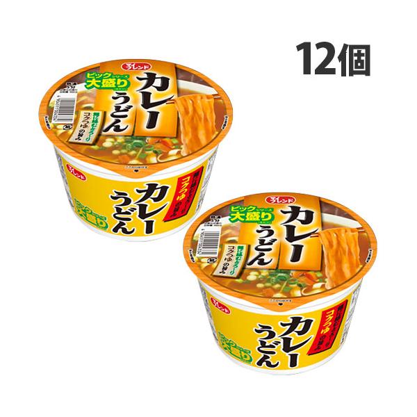 スパイシーなカレーと鰹風味の効いたトロリと太麺に絡む本格カレーうどん。購入単位：1箱(12個)配送種別：在庫品Yahoo 通販 4904511004334 S06130 大黒食品 マイフレンドBIG カレーうどん 105g×12個 食品 し...