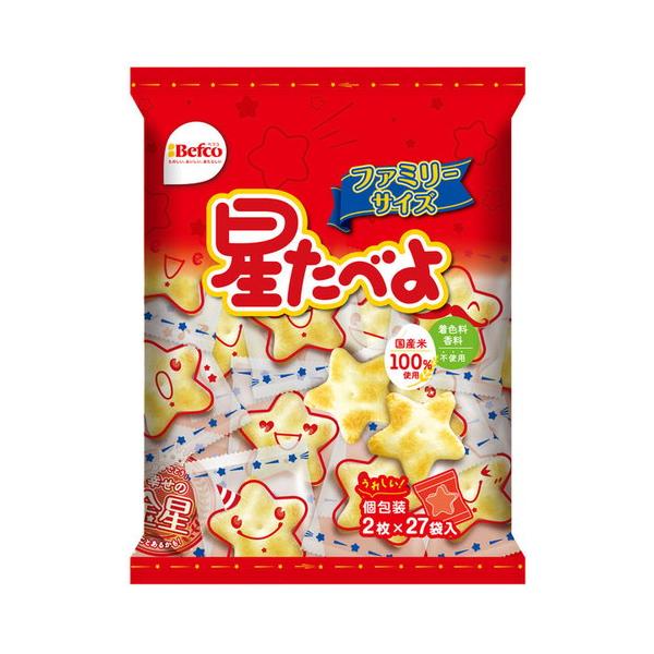 栗山米菓 星たべよ 54枚 食品 お菓子 せんべい 米菓 Befco サラダ