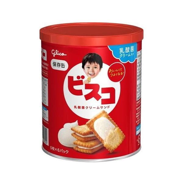 備えあればみんな安心！購入単位：1缶配送種別：在庫品Yahoo 通販 4901005531390 SH5155 江崎グリコ グリコ 江崎 glico えざきぐりこ えざき GLICO ビスコ 保存缶 食品 お菓子 菓子 おやつ お八つ 乾パ...