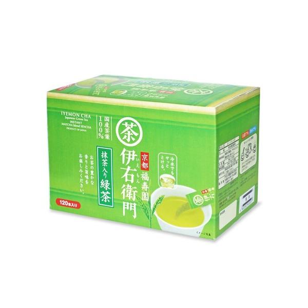 他サイト： 宇治の露製茶 伊右衛門 インスタント緑茶スティックタイプ 120本 お茶 緑茶 日本茶 宇治茶 インスタント スティック 大容量の商品画像
