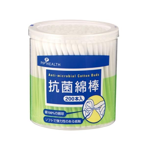 購入単位：1個4902522660495 ピップ ぴっぷ 綿棒 めんぼう 耳 コットン100％ 綿 抗菌 メイク メイク直し 化粧 化粧直し お手入 お手入れ 衛生用品 耳そうじ 耳掃除 耳かき