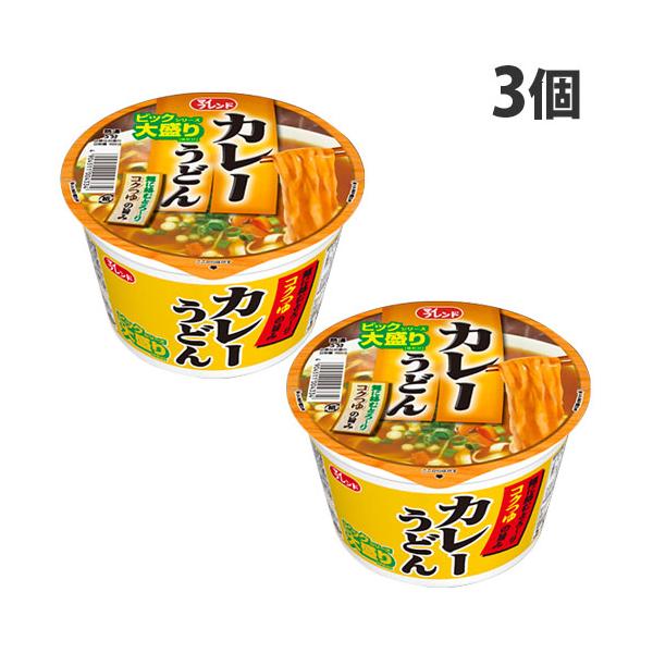 スパイシーなカレーと鰹風味の効いたトロリと太麺に絡む本格カレーうどん。購入単位：1セット(3個)配送種別：在庫品Yahoo 通販 4904511004334 SY2724 大黒食品 マイフレンドBIG カレーうどん 105g×3個 食品 し...
