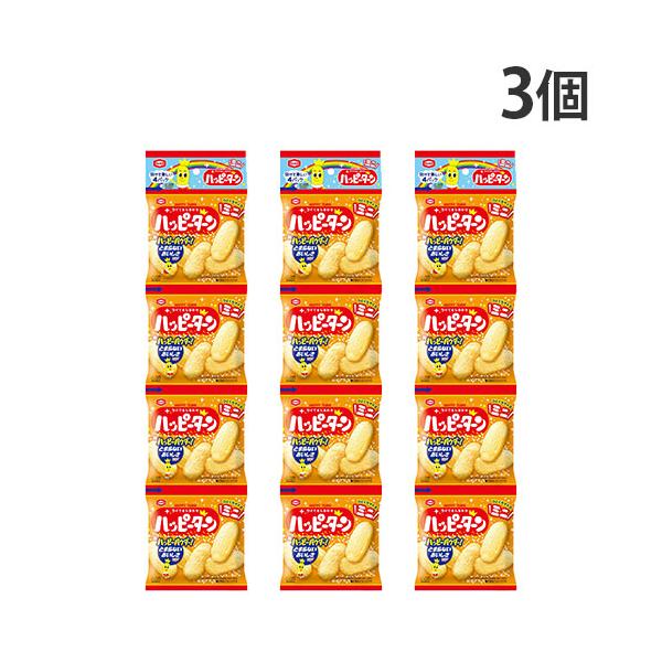 亀田製菓 ハッピーターン ミニ 4連 吊り下げ 3個 : よろずやマルシェ