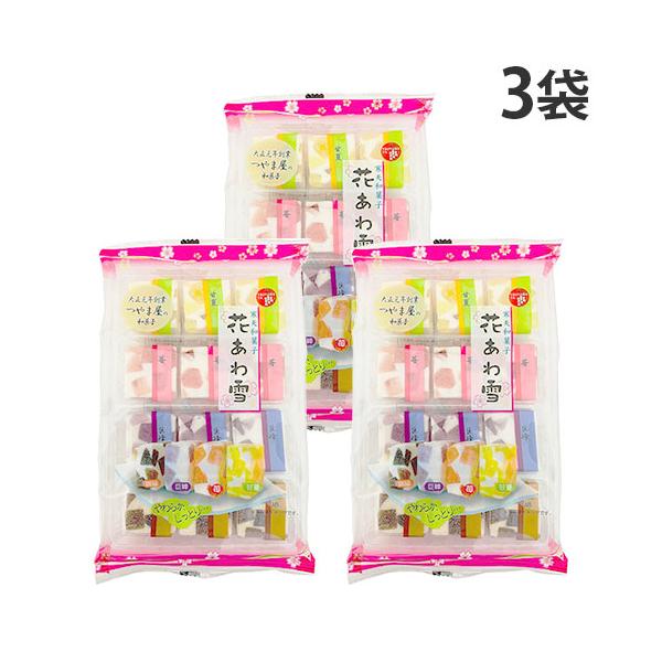 ふんわり、しっとり、やわらか食感の寒天和菓子。購入単位：1セット(3袋)配送種別：在庫品Yahoo 通販 4904537001423 SY4731 津山屋製菓 花あわ雪 12個入×3袋 つやまやせいか つやま屋製菓 津山屋 つやま屋 はなあ...
