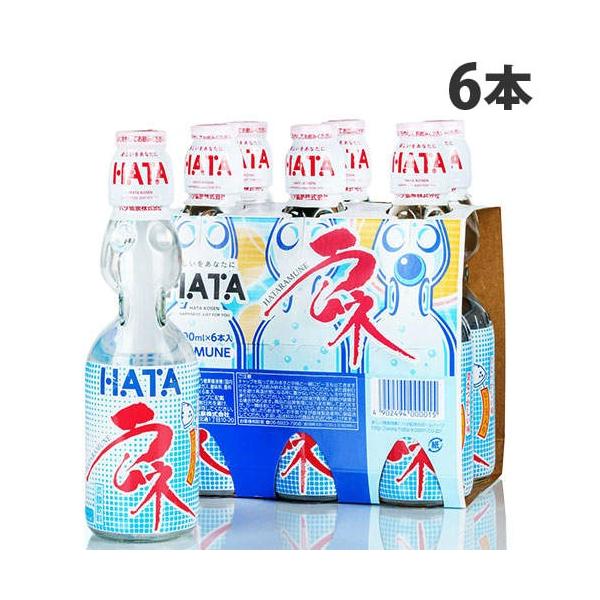 他サイト： ラムネ瓶 200ml 6本入 ハタ鉱泉の商品画像