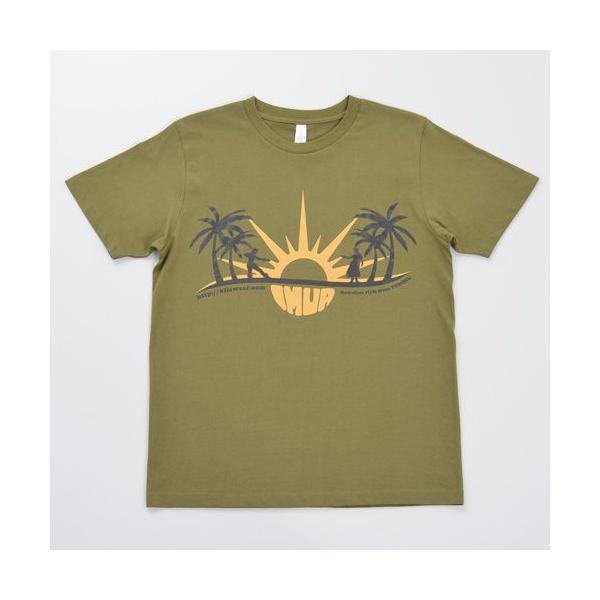 ハワイ Tシャツ IMUA（イムア） 東北チャリティー カーキ